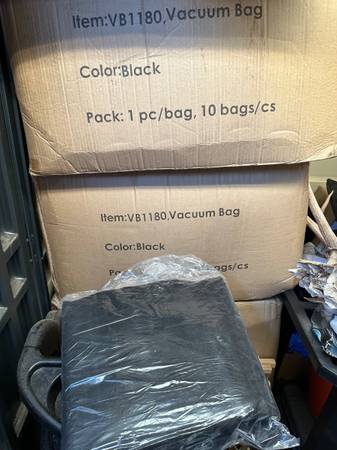 Photo Insulation vacuum bags Lot $500