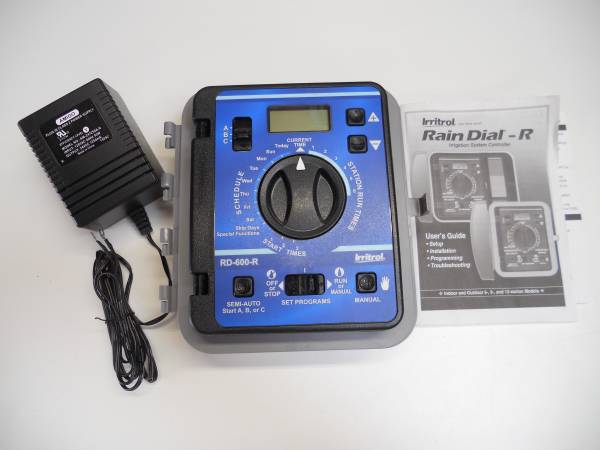 Photo Irritrol Sprinkler Controller Rain Dial Valves Garden Toro Hunter $25