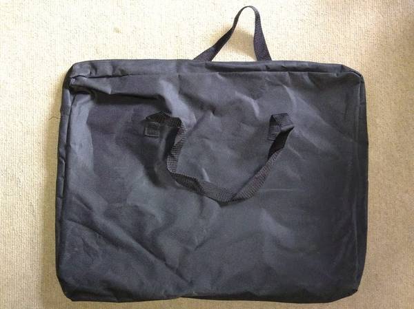 Photo Large FLAT BAG Great for Transporting PAPERS  ART $7