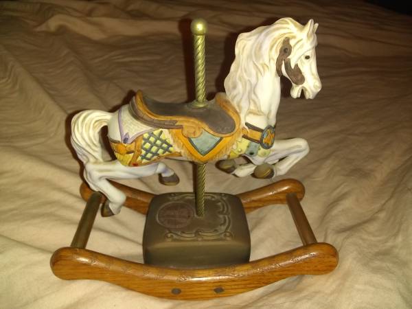 Photo Limited Edition Musical  ROCKING HORSE $40