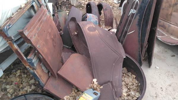 Photo Model A and Model T Ford parts $10