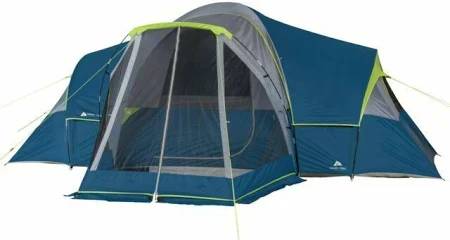 Photo OZARK TRAIL 10-PERSON FAMILY CAMPING TENT, WITH 3 ROOMS  SCREEN PORCH $100