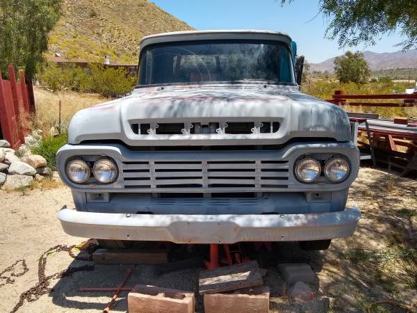 Photo Parts Truck 1959 ford f250 flatbed