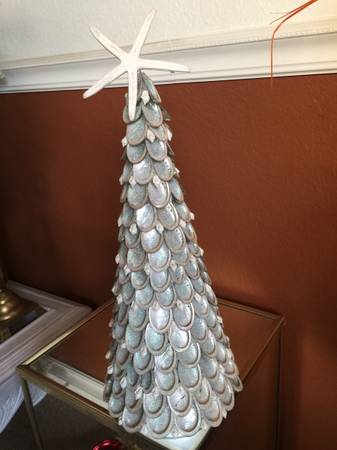 Photo Sea Shells Christmas Tree. $30