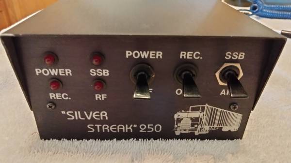 Photo Silver Streak 250 Linear Amplifier, CB Radio, HAM, Works Great $200