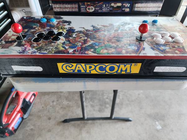 Photo Street Fighter Capcom Table Top Arcade Machine Raspberry Pi4 4Gb $550