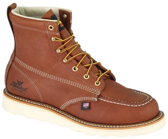 Photo Thorogood American Heritage 6 Moc Toe Boots - Size 13W - BRAND NEW $200