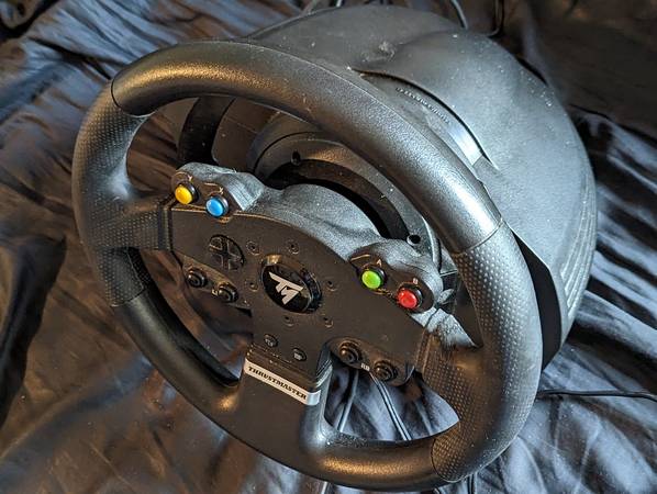 Thrustmaster TMX Pro Force Feedback Wheel with brake mod $100 ...