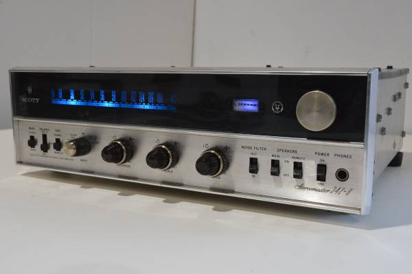 Photo Vintage H.H. Scott Stereomaster 342B FM Stereo Receiver Solid State $150