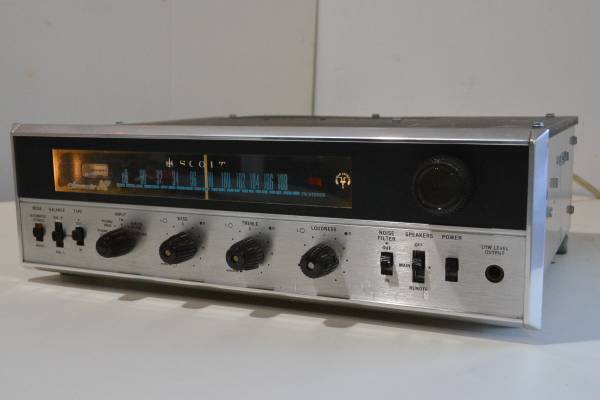 Photo Vintage H.H. Scott Stereomaster 342 FM Stereo Receiver Solid State $150