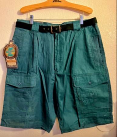 Photo Vintage NWT Bugle Boy Shorts Mens 38 World Wide 90s $30