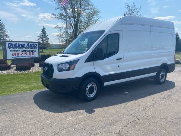 Photo 2021 FORD TRANSIT T250 CARGO VAN HIGH ROOF FINANCING AVAILABLE $46,800