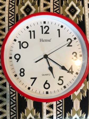 What Time Is It Time for a New Wall Clock (REDUCED) $5