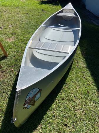 grumman aluminum canoe 13 like new $1,900