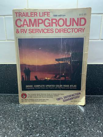Photo 1988 Trailer Life Cground and RV Services Directory PRICE REDUCED $10