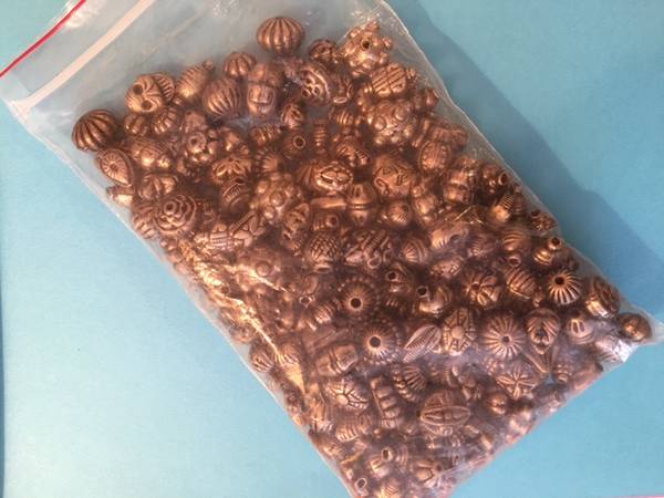 Photo 240 Metal Beads for Jewelry Making - $15 (East Memphis)
