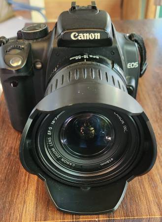 Photo Canon Rebel XT, Canon EF 22-55 USM, Canon EF 100-300 5.6L, more