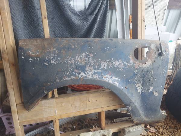 Front fender from 1967 Scout 800 $350