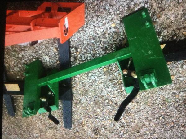 Photo John Deere to Quick attach adapter new obo $675