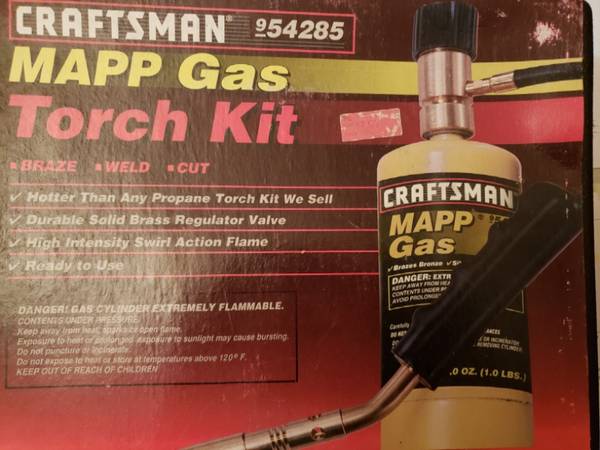 Photo NEW Craftsman Mapp Gas Torch Kit- $10 $10
