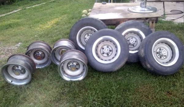 Photo rally wheels sale or trade $400