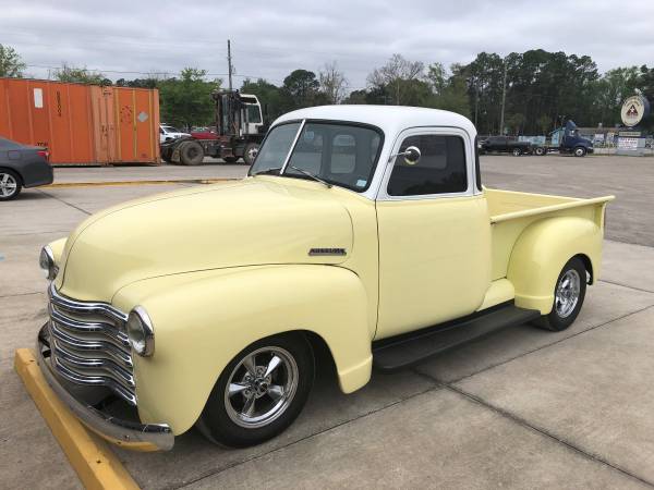 1951 CHEVY 3100 PICK UP TRUCK RESTORED MINT CONDITION - $34995