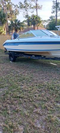 Photo 19 ft searay bowrider wboat trailer  200hp evinrude outbd motor $4,850