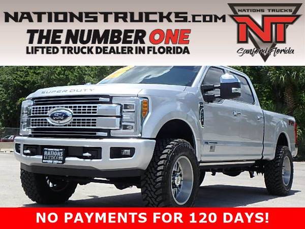Photo 2019 FORD F250 PLATINUM FX4 Crew Cab POWERSTROKE DIESEL 4X4 LIFTED - $86,495 (CENTRAL FLORIDA)