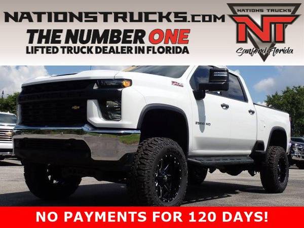Photo 2020 CHEVY 2500HD Z71 Crew Cab DURAMAX DIESEL 4X4 LIFTED TRUCK - WARR - $76,763 (CENTRAL FLORIDA)