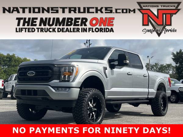 Photo 2021 FORD F150 XLT SPORT Super Crew 4X4 LIFTED TRUCK - NEW TIRES $55,995