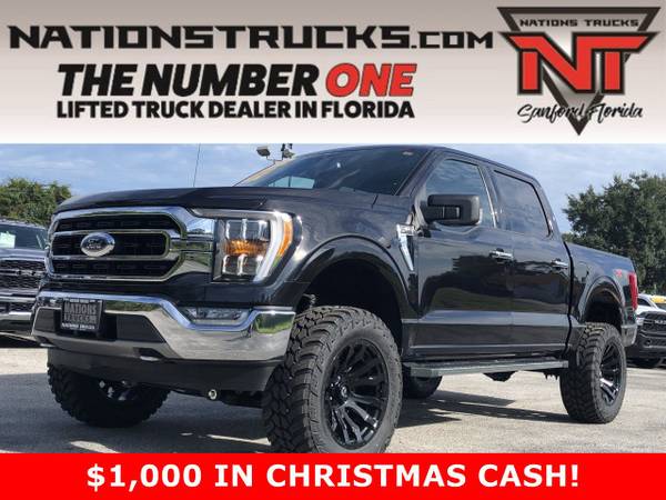 Photo 2021 FORD F150 XLT Super Crew ECOBOOST 4X4 LIFTED TRUCK - NAVI - $61,995 (CENTRAL FLORIDA)
