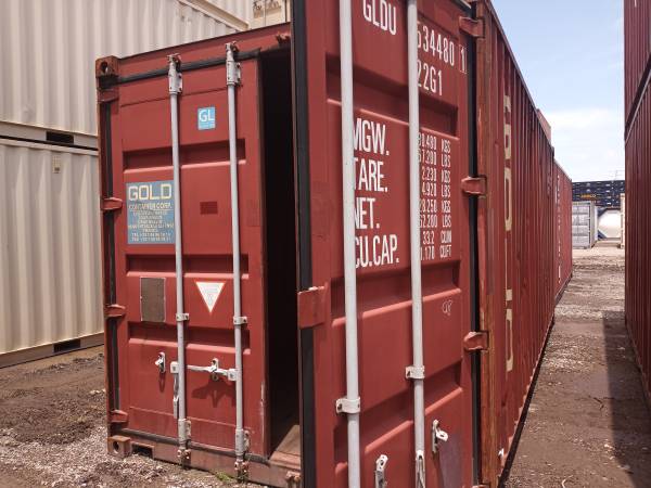 20 and 40 FT USED CARGO WORTHY SHIPPING CONTAINERS AVAILABLE IN STOCK