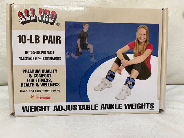 Photo All Pro Adjustable Ankle Weights (10 lb. pair) $25