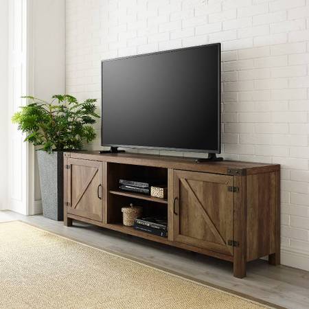 Photo BRAND NEW furniture - TV stand entertainment center for large TV $150