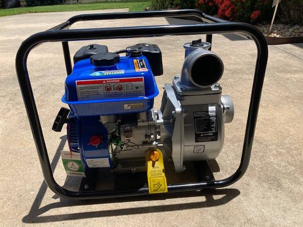 Photo DuroMax Pump with 100 foot Hose $400