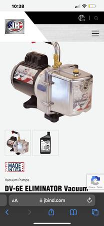Photo Eliminator DV-6E vacuum pump $425