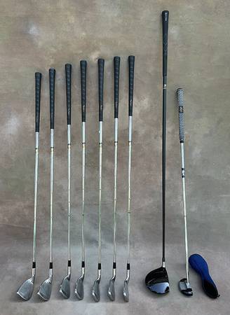 Photo Mac Gregor oversize (RH) golf clubs $150.00 or best offer. $150