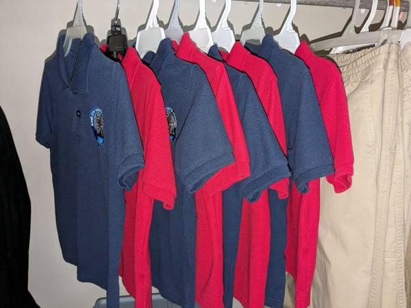 RCSA River City Science Academy school Uniform Polo Shirts--size SMALL $30