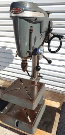 Photo Vintage Craftsman King-Seeley 15-12 Bench Drill Press 103.23131 Cool $330