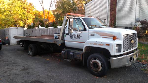 1996 Chevy C6500 Kodiak rollback tow truck - $8800 (Middletown nj ...