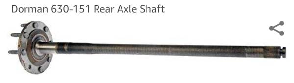 Photo 2004-2009 ChevyGMC 8 Lug Rear Axle Shaft - NEW IN BOX $160
