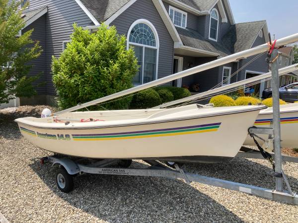 2015 American 14.6 Sailboat and trailer $4,400