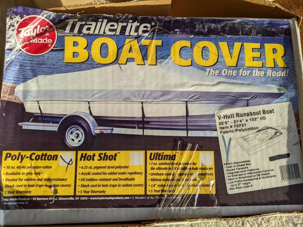 Photo Brand new heavy duty Waterproof Taylor-Made Boat covers for sale