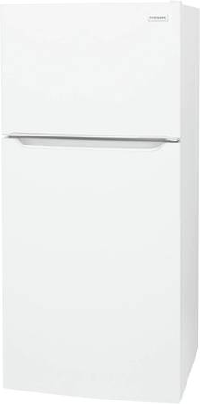Photo Frigidaire 20-cu ft Top-Freezer Refrigerator (White) $699