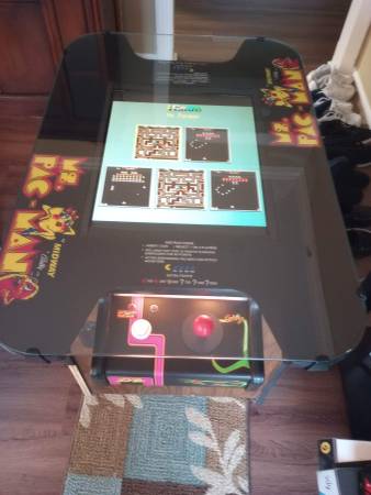 Photo Midway Ms .Pac Man cockail arcade w 60in1 games $795