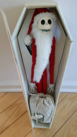 Photo Nightmare Before Christmas Santa Jack $80