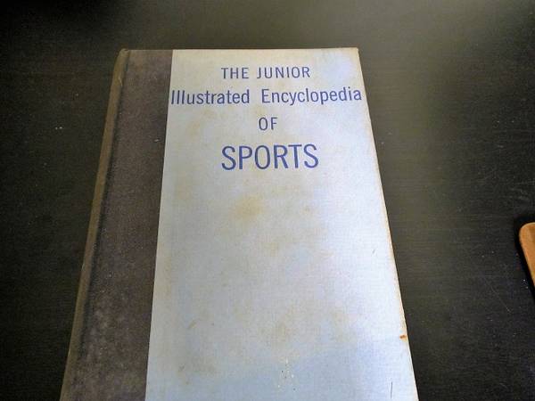 Photo The Junior Illustrated Encyclopedia of Sports - 1963 Vintage $20
