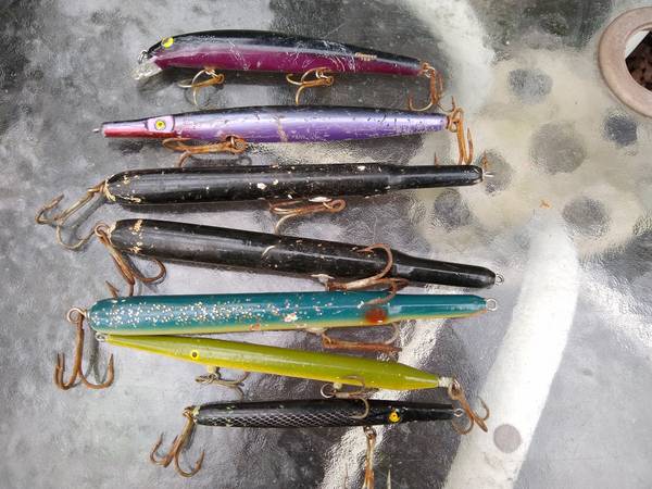 Vintage Saltwater Fishing Lures $35