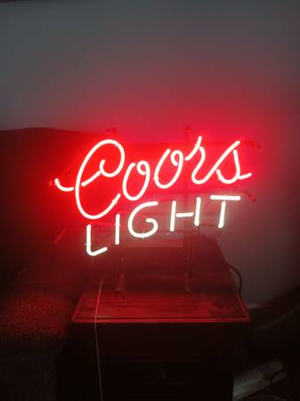 Photo neon Coors Light $150