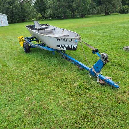 Boat and trailer $999